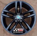 R579SB EXCHANGE SERVICE - BMW 1 2 SERIES 4x18" GENUINE STYLE 461M SATIN BLACK ALLOY WHEELS