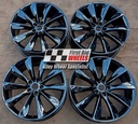 R577GB EXCHANGE SERVICE - TESLA MODEL S 4x21" GENUINE TURBINE GLOSS BLACK ALLOY WHEELS