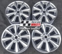 R530S EXCHANGE SERVICE - MINI COOPER S 4x17" GENUINE R121 CONICAL SILVER ALLOY WHEELS