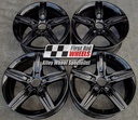 R498GB EXCHANGE SERVICE - BMW 1 2 SERIES 4x17" GENUINE STYLE 379 GLOSS BLACK ALLOY WHEELS