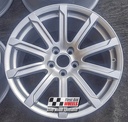 R459S EXCHANGE SERVICE - AUDI A5 4x18" GENUINE 10 SPOKE SILVER ALLOY WHEELS