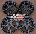 R267SB EXCHANGE SERVICE - BMW M135i M140i M235i 4x18" GENUINE 436M SATIN BLACK ALLOY WHEELS