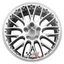 R308BGD EXCHANGE SERVICE - AUDI A6 4F 4x19" GENUINE SPEEDLINE SPLIT RIM GLOSS BLACK DIAMOND RIM ALLOY WHEELS